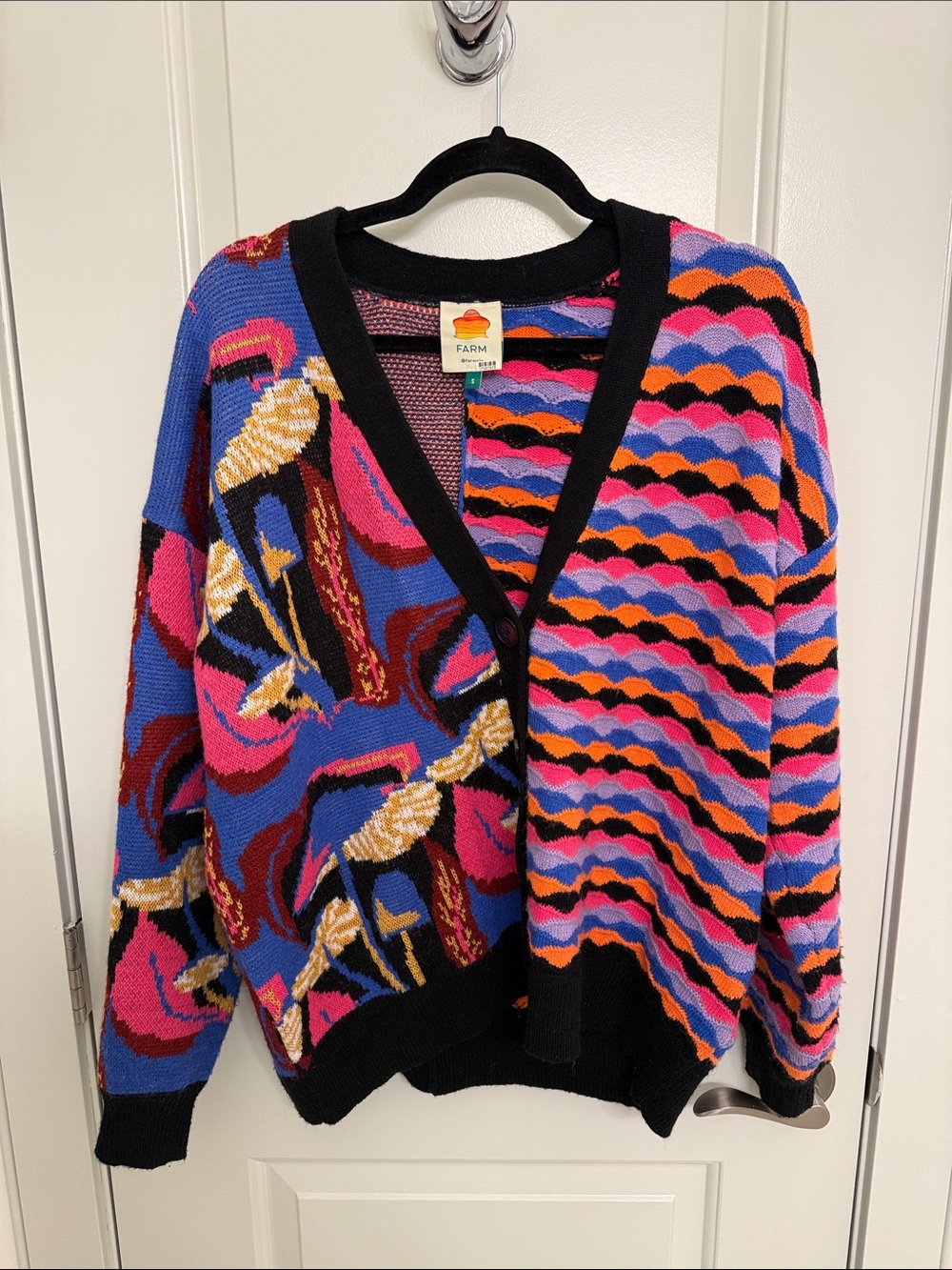 FARM Rio Mixed Mushrooms - Multicolor Cardigan - Picture 2 of 7